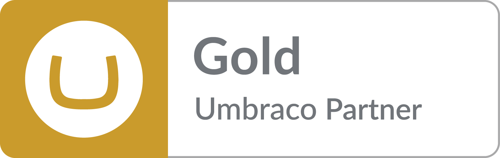 Umbraco Gold Partner Horizontal